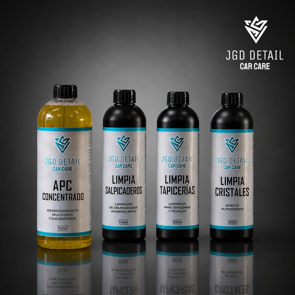 Pack Interior Tapicería Tela — APC + Limpia Salpicaderos + Limpia Tapicería + Limpia Cristales